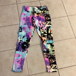 Brazil Wear super soft graffiti print legging